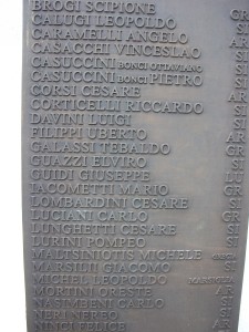 Credeteci oppure no ma quando sono arrivato a Curtatone, sulle tracce del batignanese, Mario Iacometti, ho trovato subito la lapide che reca il suo nome.